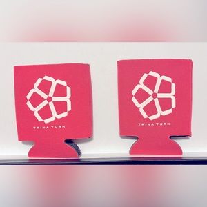 Set of 2 Special edition Trina Turk beverage holders